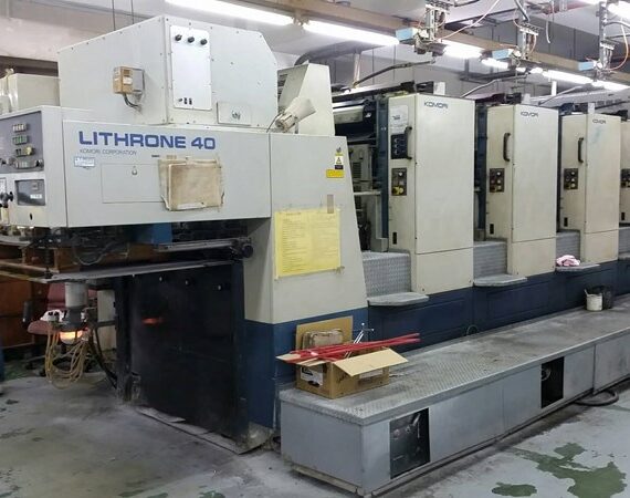 Komori lithrone 40" 20.5 mm journal