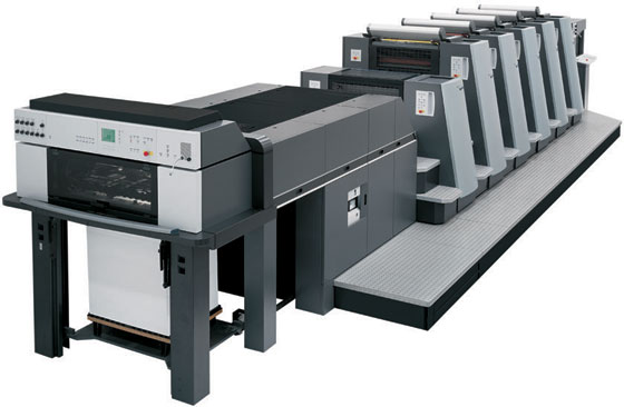 Heidelberg CD 74 ROULEAUX EN CAOUTCHOUC F